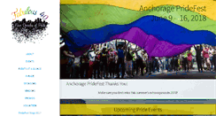 Desktop Screenshot of alaskapride.org
