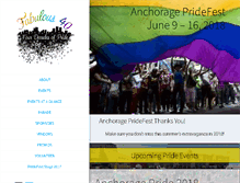 Tablet Screenshot of alaskapride.org